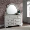 Liberty Furniture Industries Magnolia Manor Collection dresser and mirror