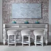 4 Piece Console Set (1-Console 3-Stools)