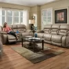 Double Reclining Power Sofa